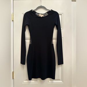 Elizabeth & James black long sleeve dress size small